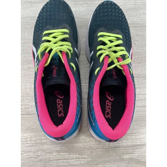 Asics Hyper Speed Blue Pink Athletic Running Shoes Womens Size 8 - Picture 6 of 8